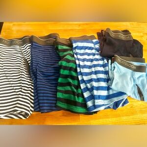 6 pairs MEN’S Fruit of the Loom Boxer Briefs Size MED